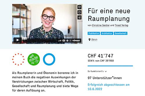 Crowdfunding erfolgreich. Vielen Dank!