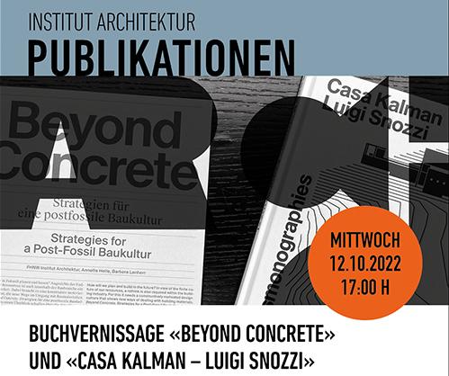 Buchvernissage Beyond Concrete