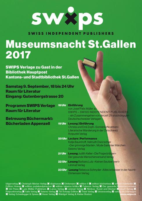 Swips an der St. Galler Museumsnacht