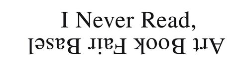 Triest never reads?