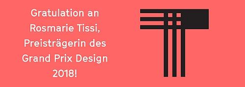 Grand Prix Design an Rosmarie Tissi