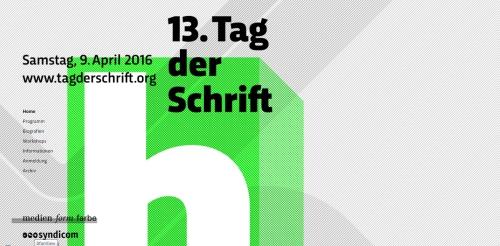 Tag der Schrift 2016