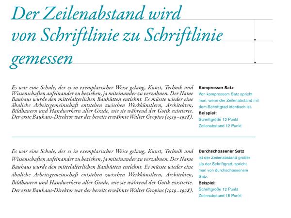 Satztechnische Grundlagen - 0