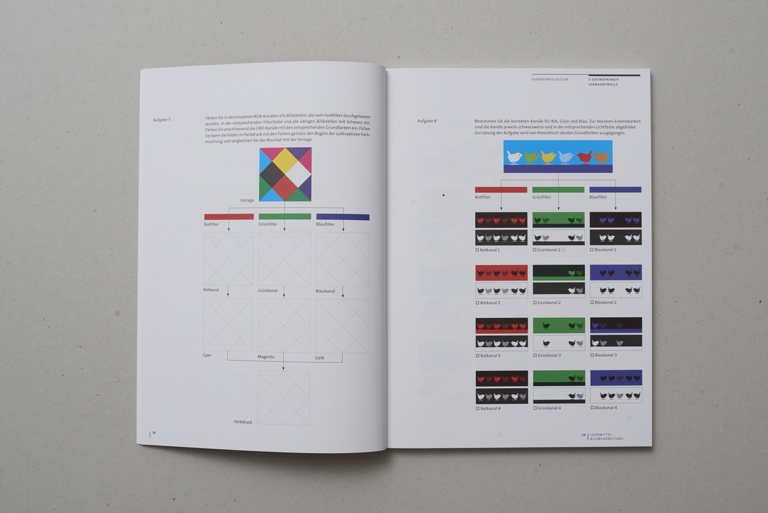 Bildbearbeitung: Farbreproduktion - 1