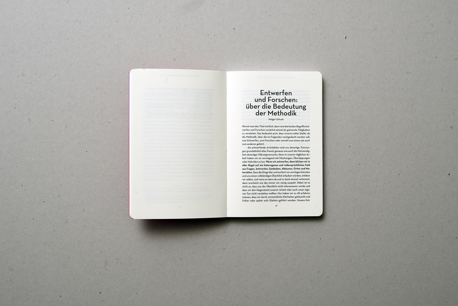 Methodenhandbuch für das Entwerfen in Architektur und Städtebau - 1