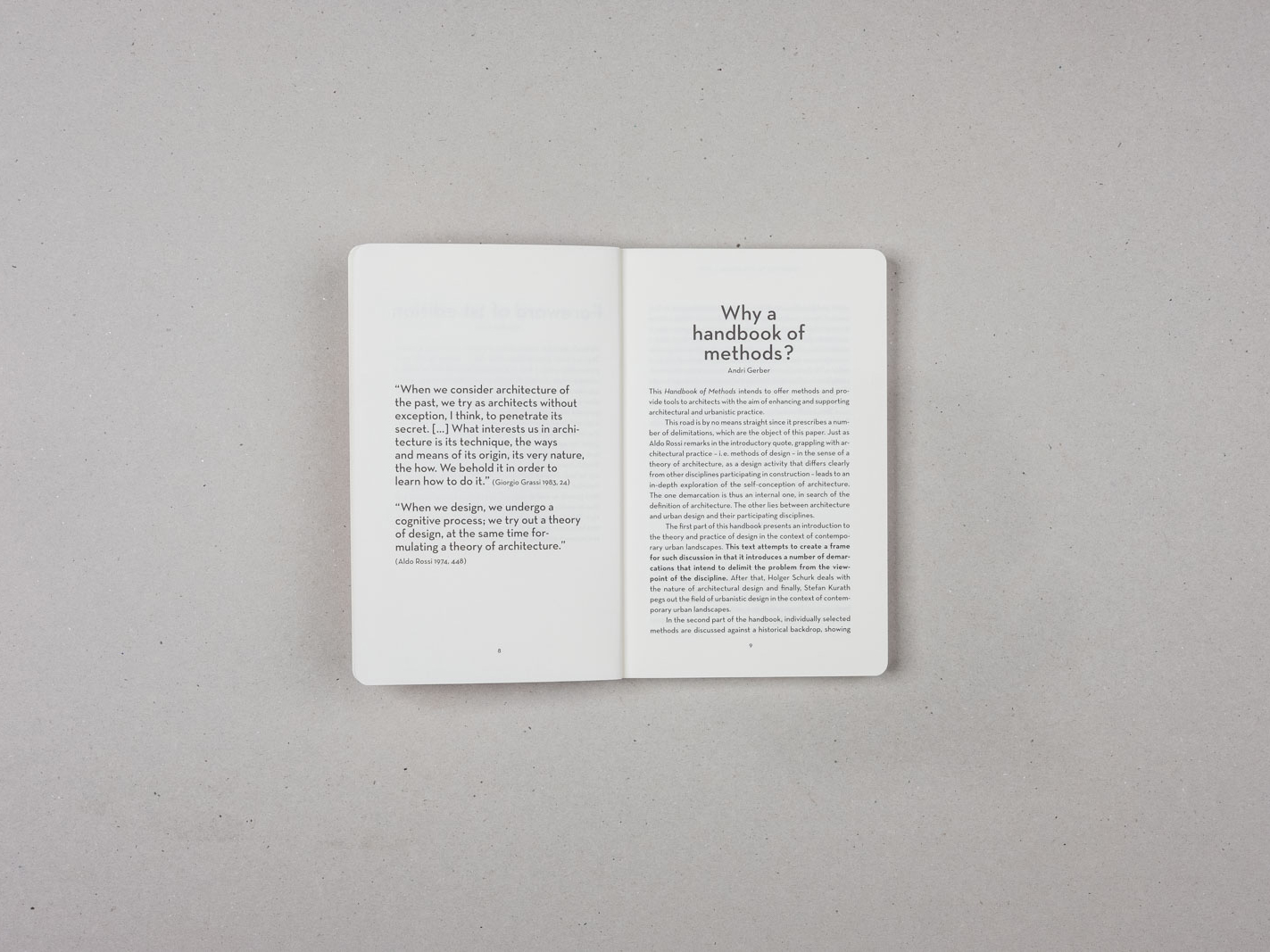 Handbook of Methods for Architecture and Urban Design - 3