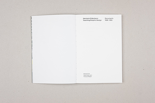 Hermann Eidenbenz. Teaching Graphic Design - 4