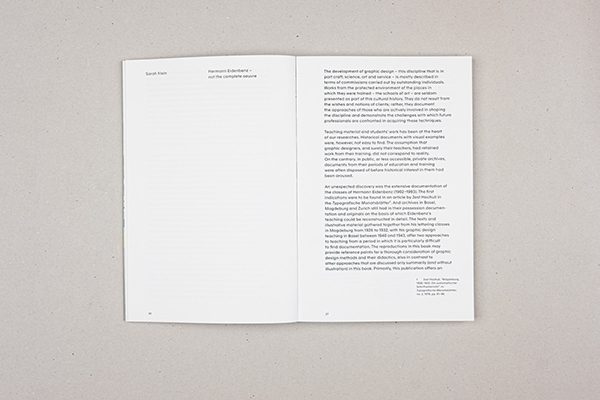 Hermann Eidenbenz. Teaching Graphic Design - 7