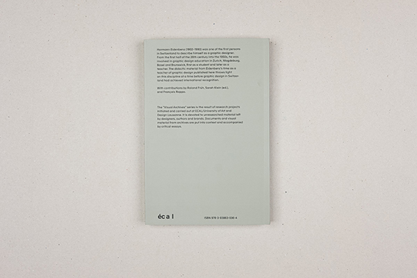 Hermann Eidenbenz. Teaching Graphic Design - 20