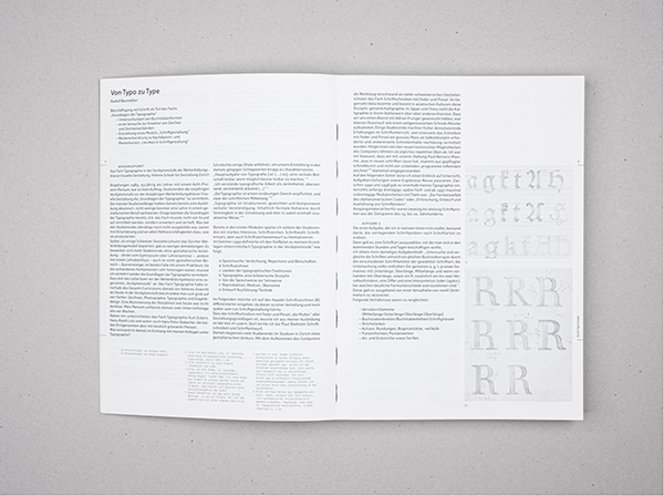 Zurich Type Design - 4