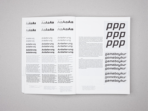 Zurich Type Design - 6