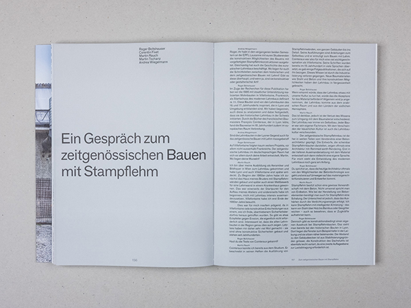 Pisé. Stampflehm - 2