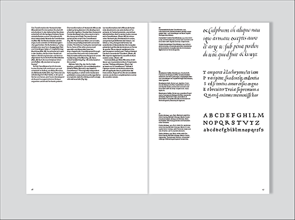 History and Form of the Latin Script / Histoire et forme de l’ecriture latine - 5