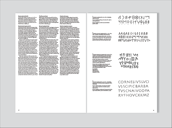 History and Form of the Latin Script / Histoire et forme de l’ecriture latine - 3